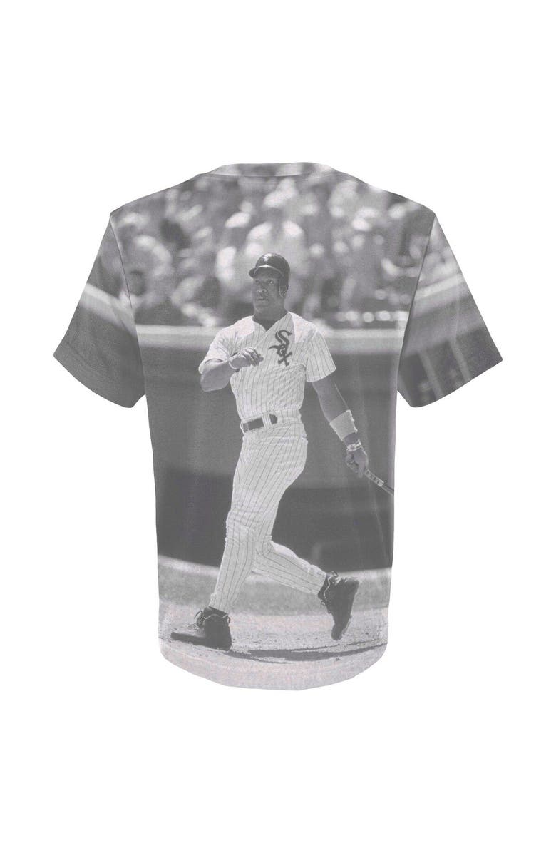 Mitchell & Ness Youth Mitchell & Ness Bo Jackson White Chicago White Sox Sublimated Player T-Shirt, Alternate, color, Gray