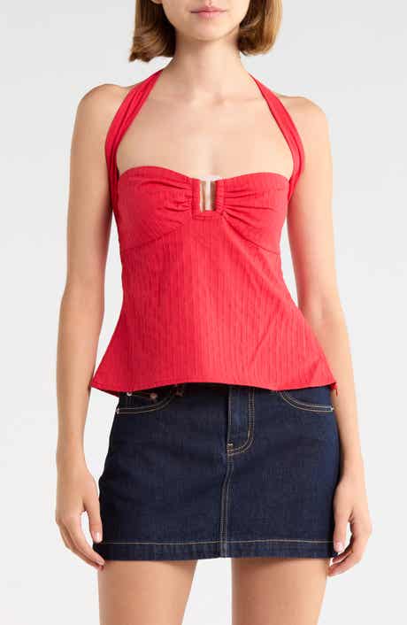 Isabetta Cotton Halter Top