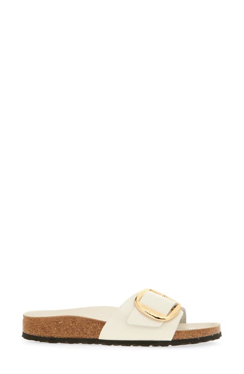 BIRKENSTOCK BIRKENSTOCK MADRID HAMMERED BIG BUCKLE SLIDE SANDAL