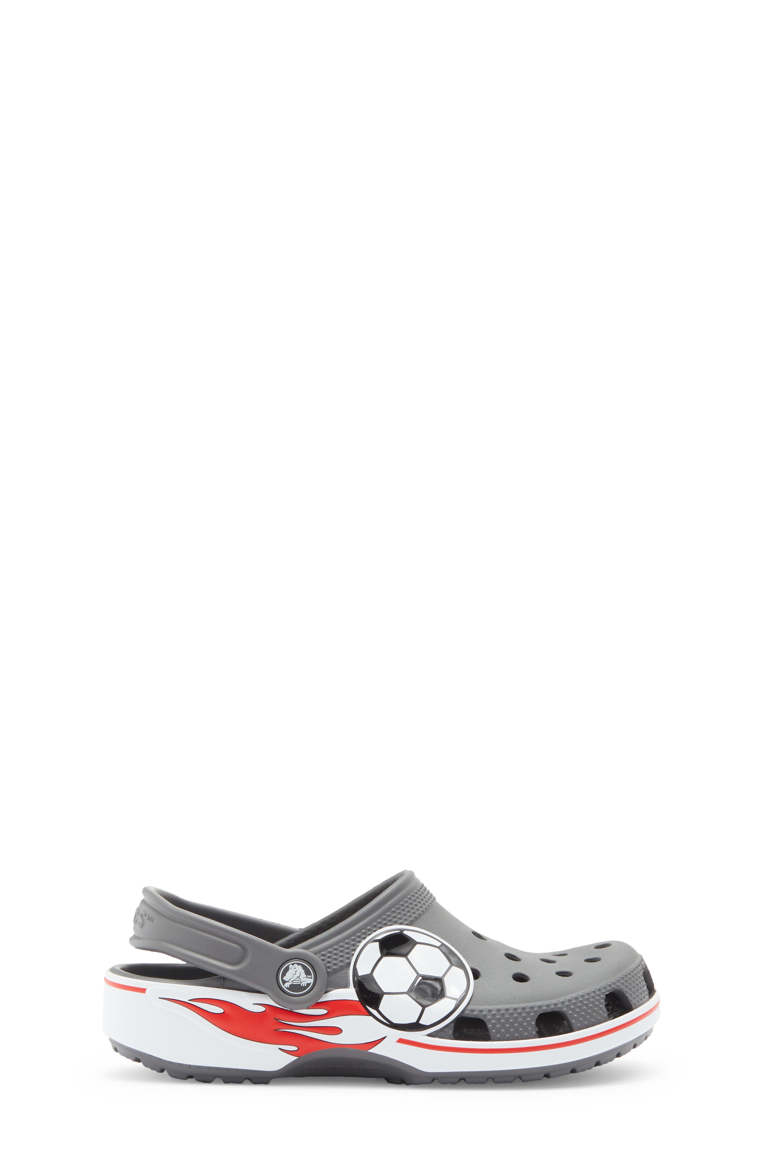 CROCS Kids' Soccer Clog, Alternate, color, Slate Grey
