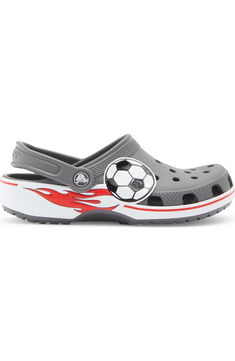 CROCS Kids' Soccer Clog, Alternate, color, Slate Grey