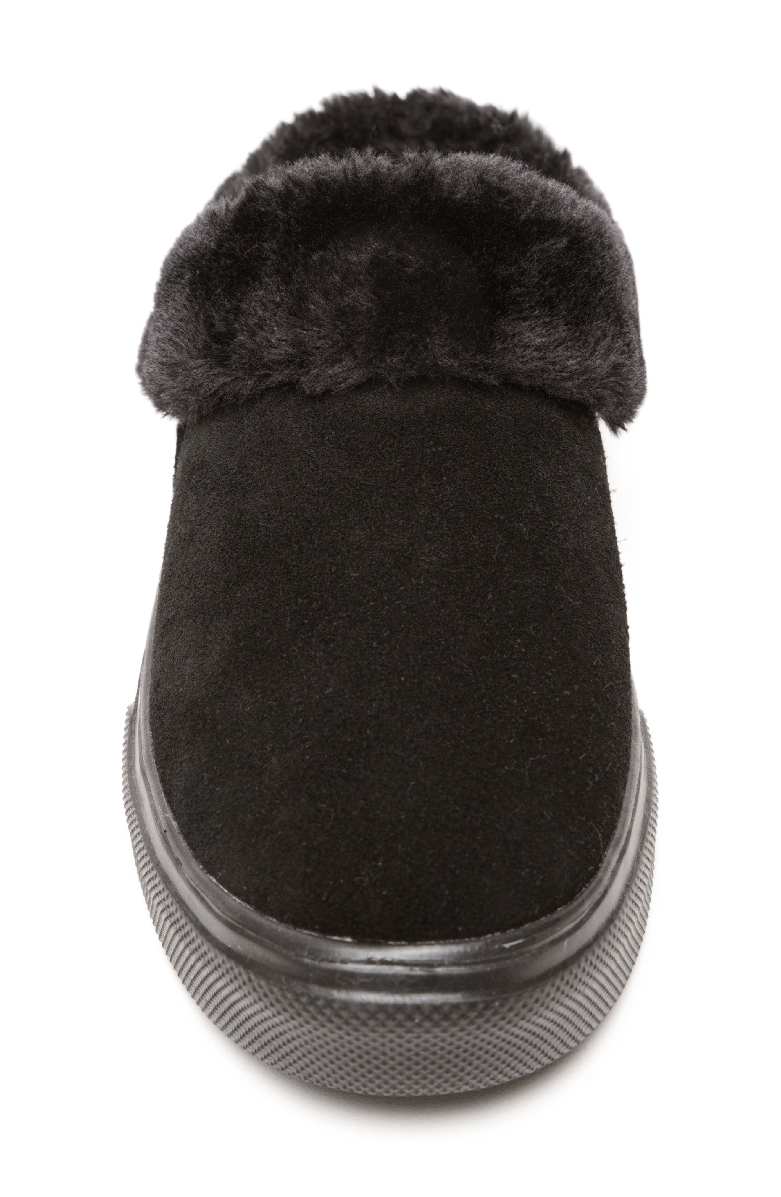 Minnetonka Windy Faux Fur Sneaker, Alternate, color, 
