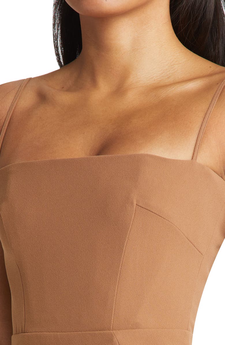 HOUSE OF CB Jaida Corset Princess Seam Stretch Crepe Body-Con Dress, Alternate, color, 