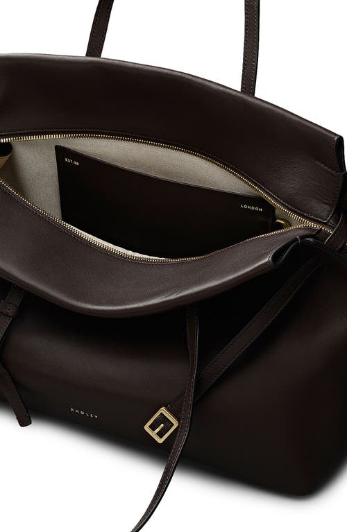 Radley The Christina Large Ziptop Shoulder Bag In Brown
