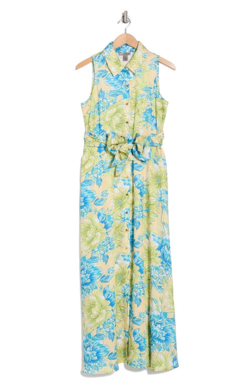 By Design Evangeline Maxi Dress In Malibu Flowers