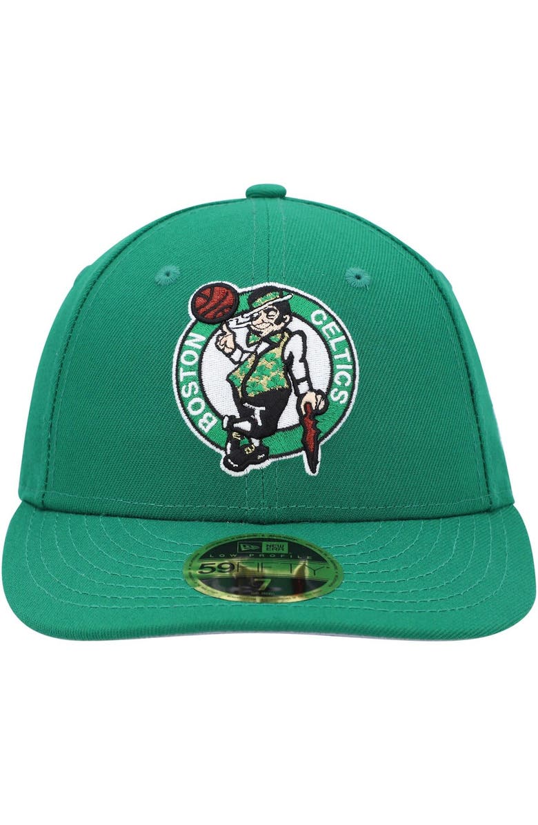 New Era Men's New Era Kelly Green Boston Celtics Team Low Profile 59FIFTY Fitted Hat, Alternate, color, 