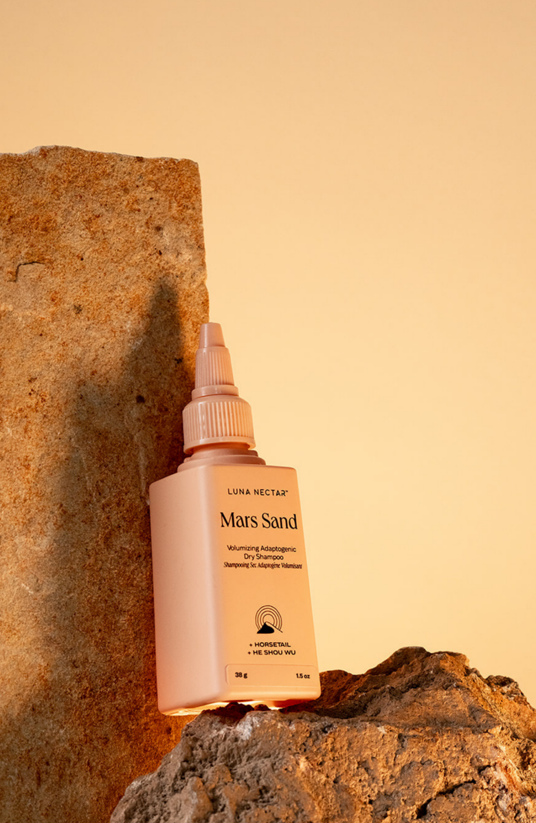 Luna Nectar Mars Sand Volumizing Adaptogenic Dry Shampoo, Alternate, color, Coral