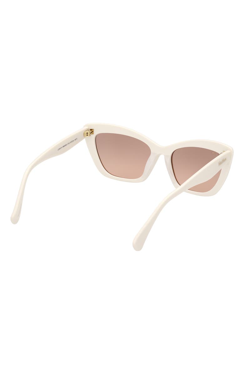 Max Mara 57mm Cat Eye Sunglasses, Alternate, color,