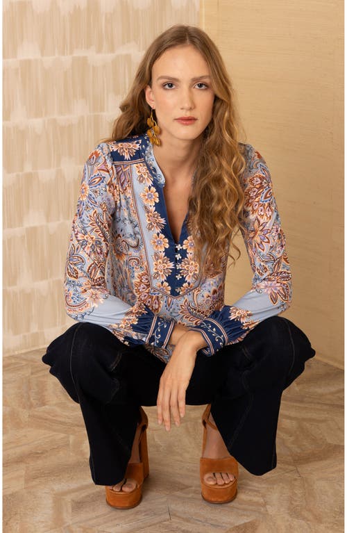 Hale Bob Berkley Jersey Top In Blue