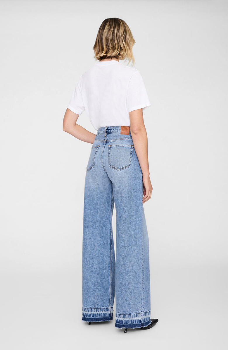 ANINE BING Lewis Jean, Alternate, color, Caspian Blue