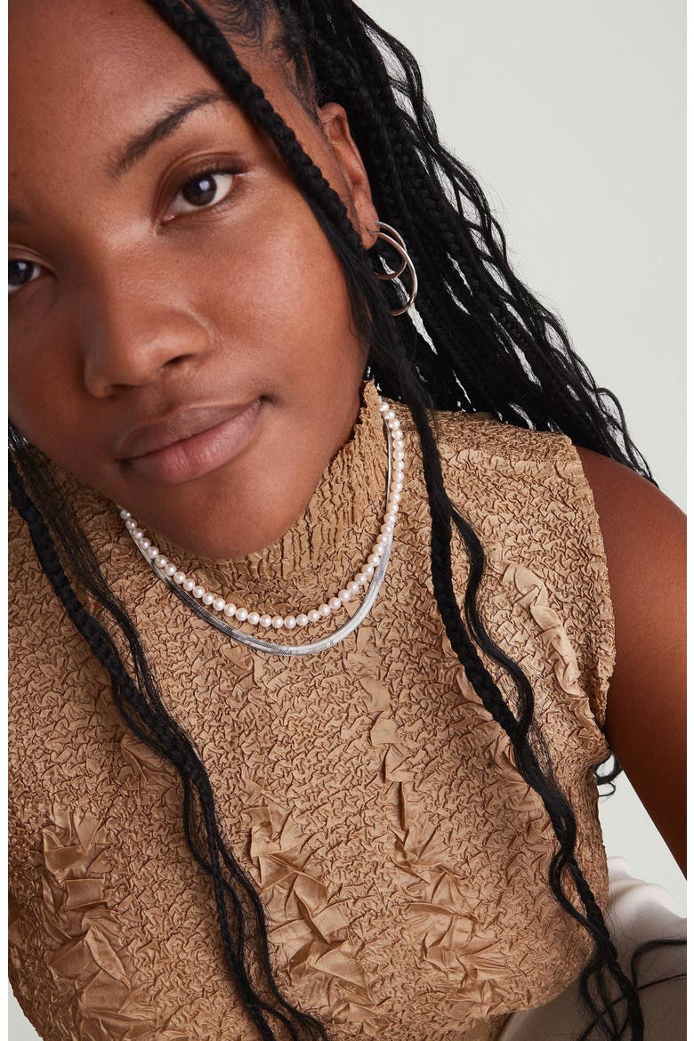 Paradigm Pearl Necklace, Alternate, color, Pearl