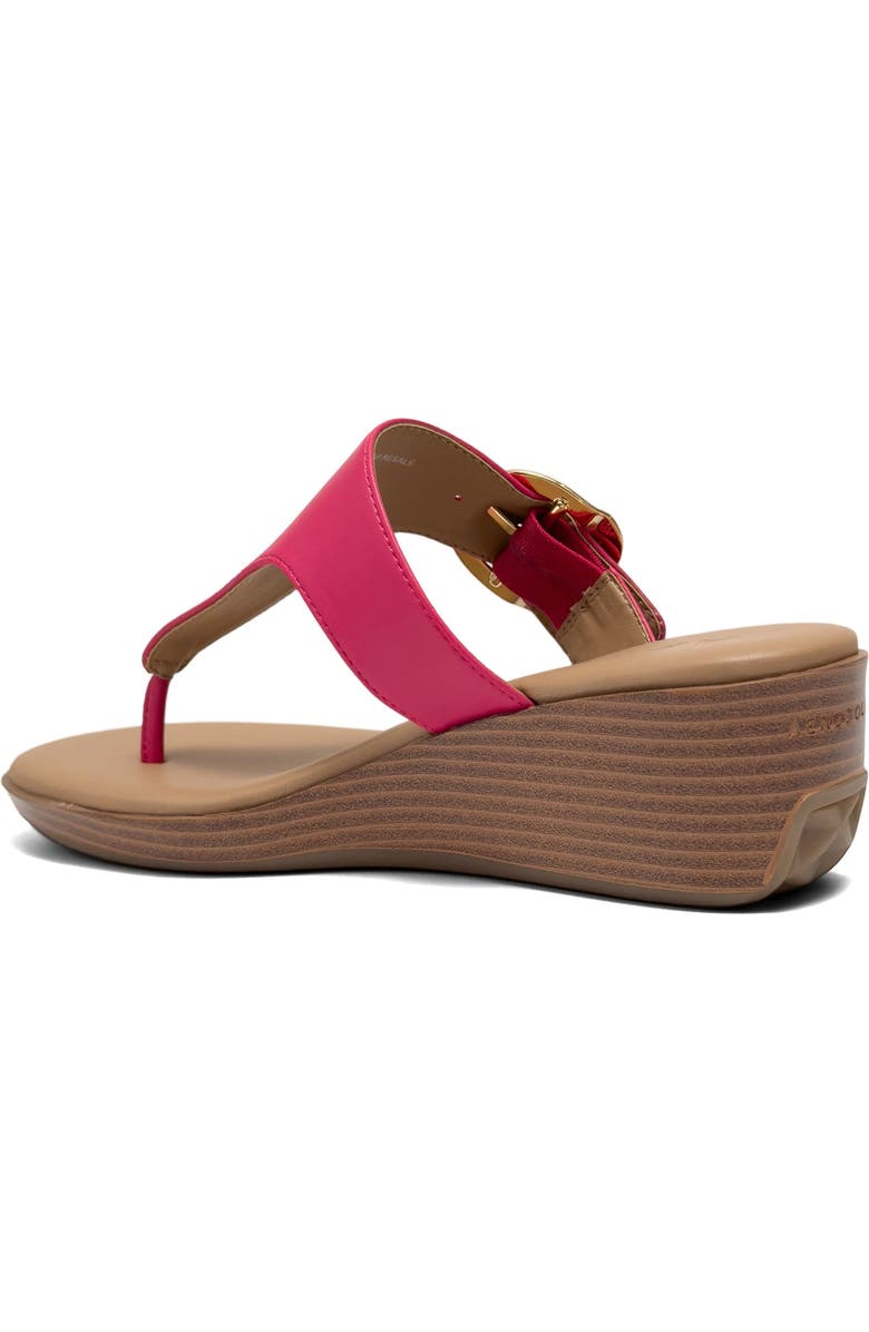 Aerosoles Izola Wedge Flip Flop, Alternate, color, Magenta