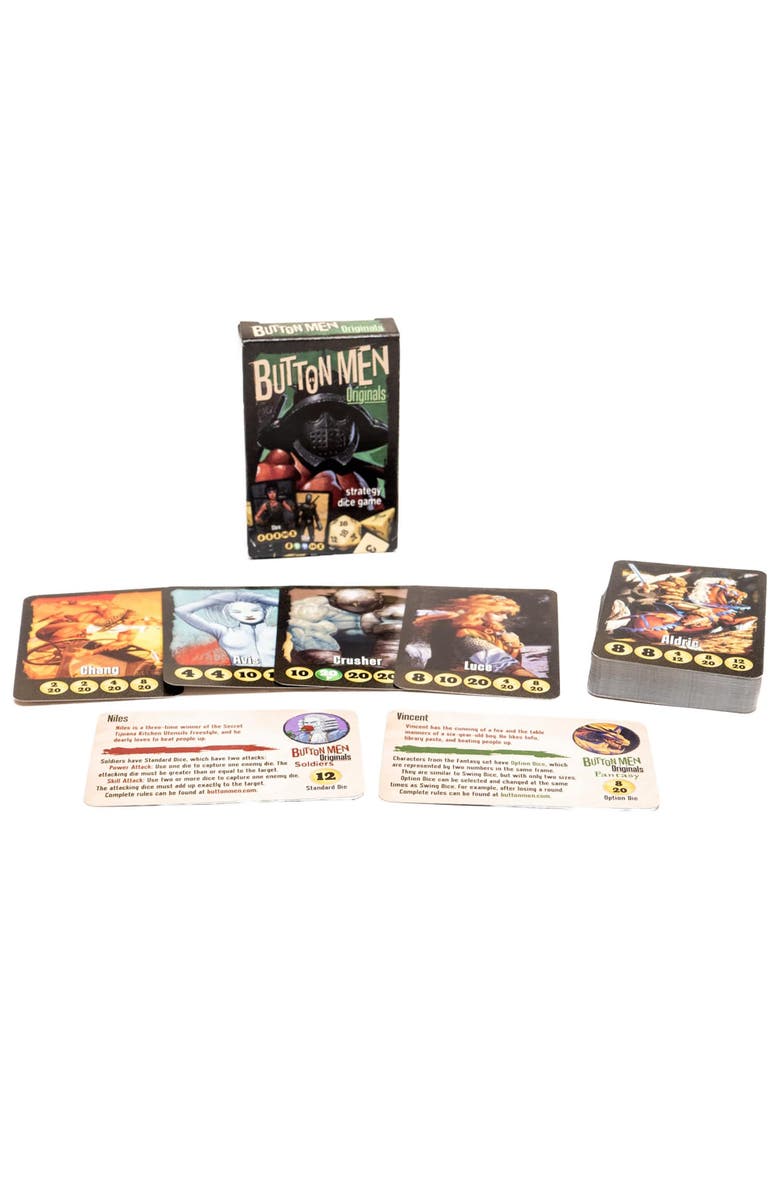 Cheapass Games Button Men Originals Expansion Strategy Dice Game, Cheapass Games, Alternate, color,