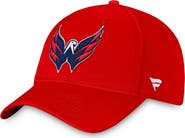 FANATICS Men's Fanatics Red Washington Capitals Core Primary Logo Flex Hat