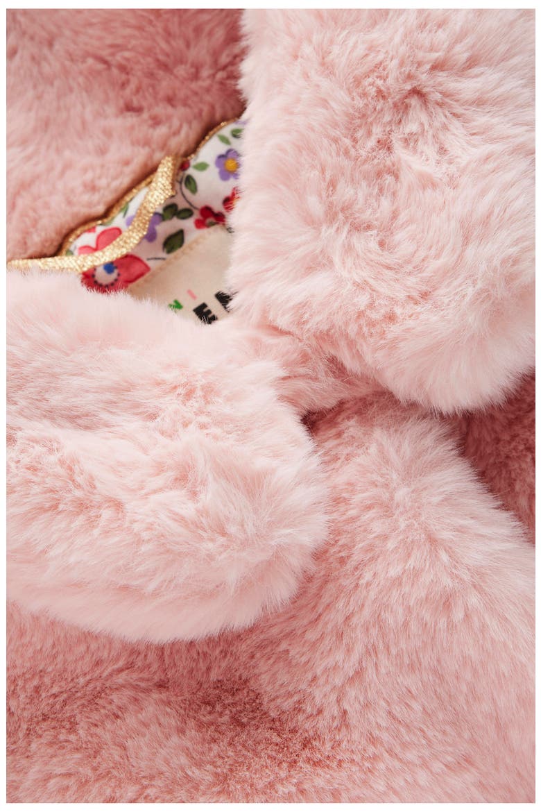Kids' Faux Fur Jacket, Alternate, color, PINK