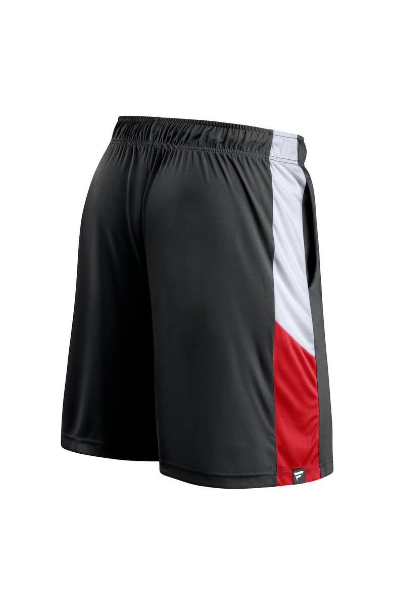 FANATICS Men's Fanatics Branded Black Portland Trail Blazers Champion Rush Practice Performance Shorts, Alternate, color,