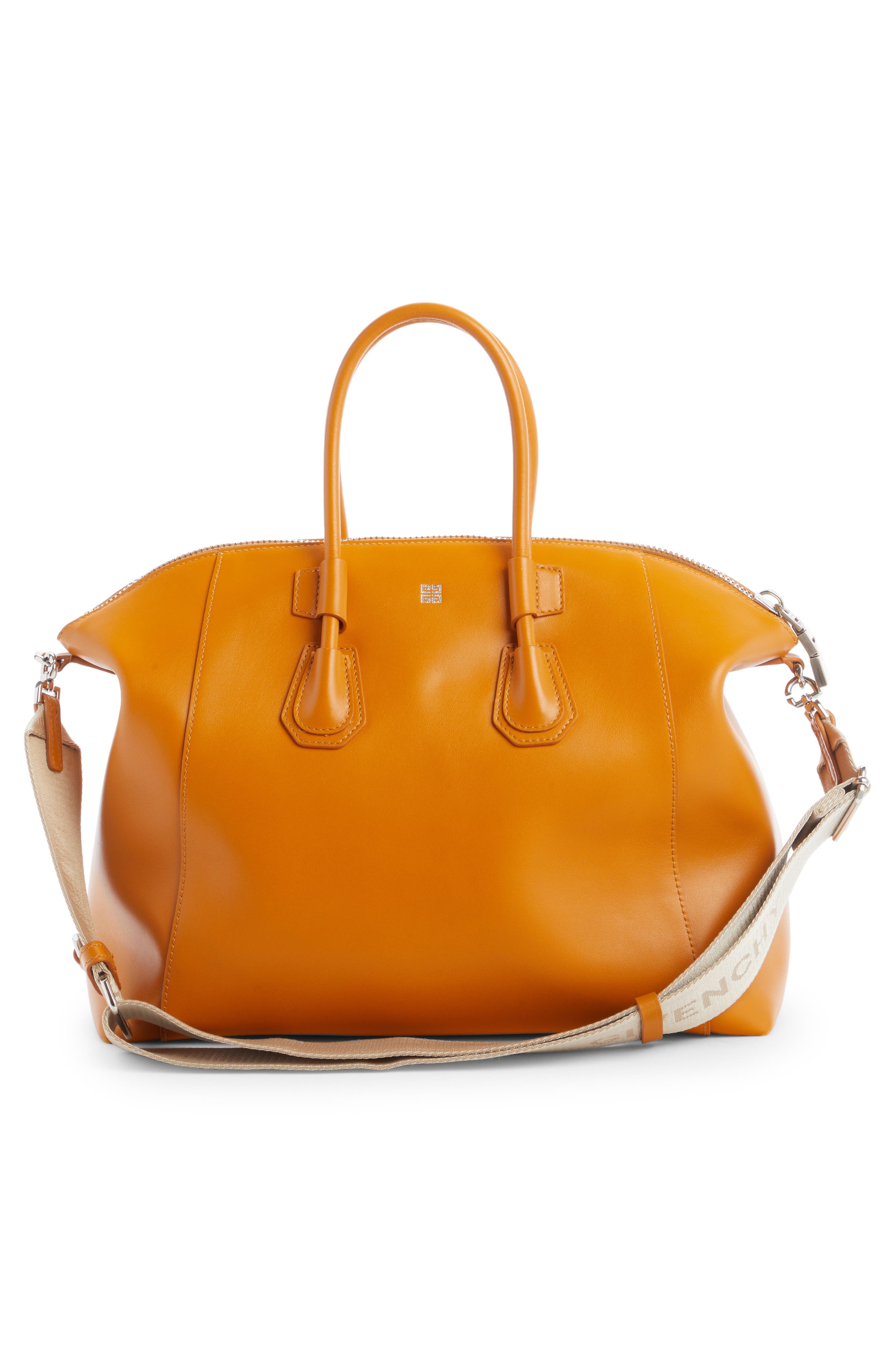 Givenchy Small Antigona Sport Leather Top Handle Bag, Alternate, color, 