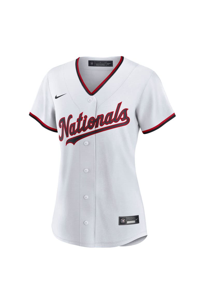 Women's Nike Dylan Crews White Washington Nationals Home Replica Jersey, Alternate, color, White