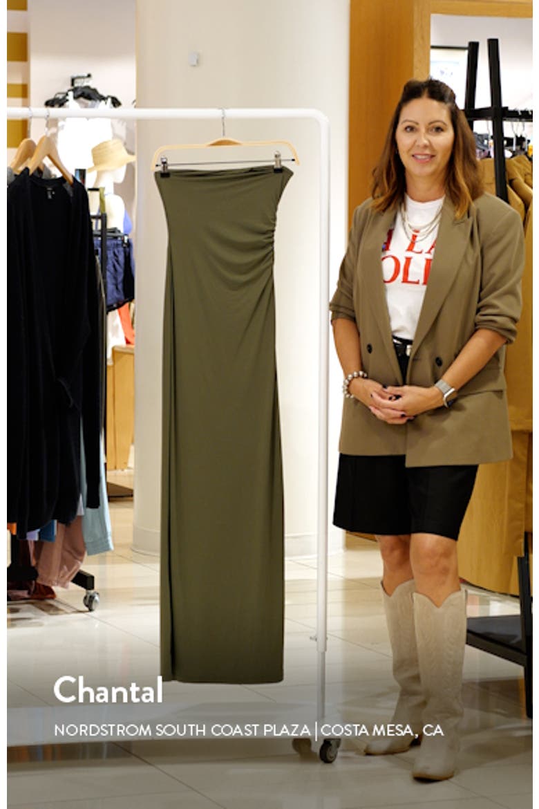 Brixley Strapless Body-Con Maxi Dress video