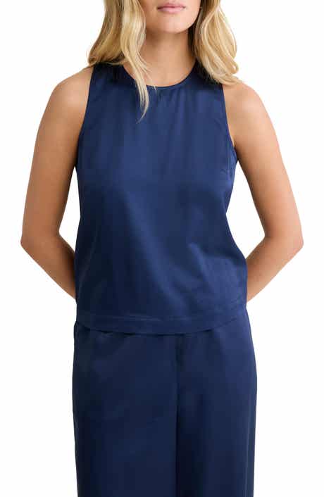 Stevie Satin Tank