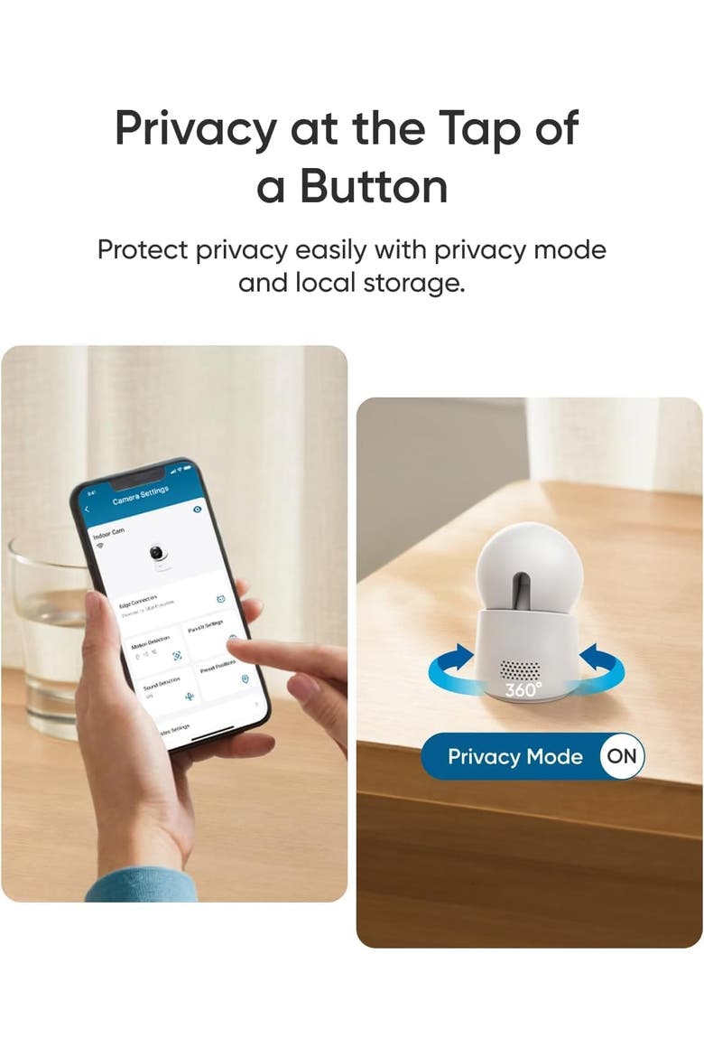 Indoor Cam E30 White, Alternate, color, White