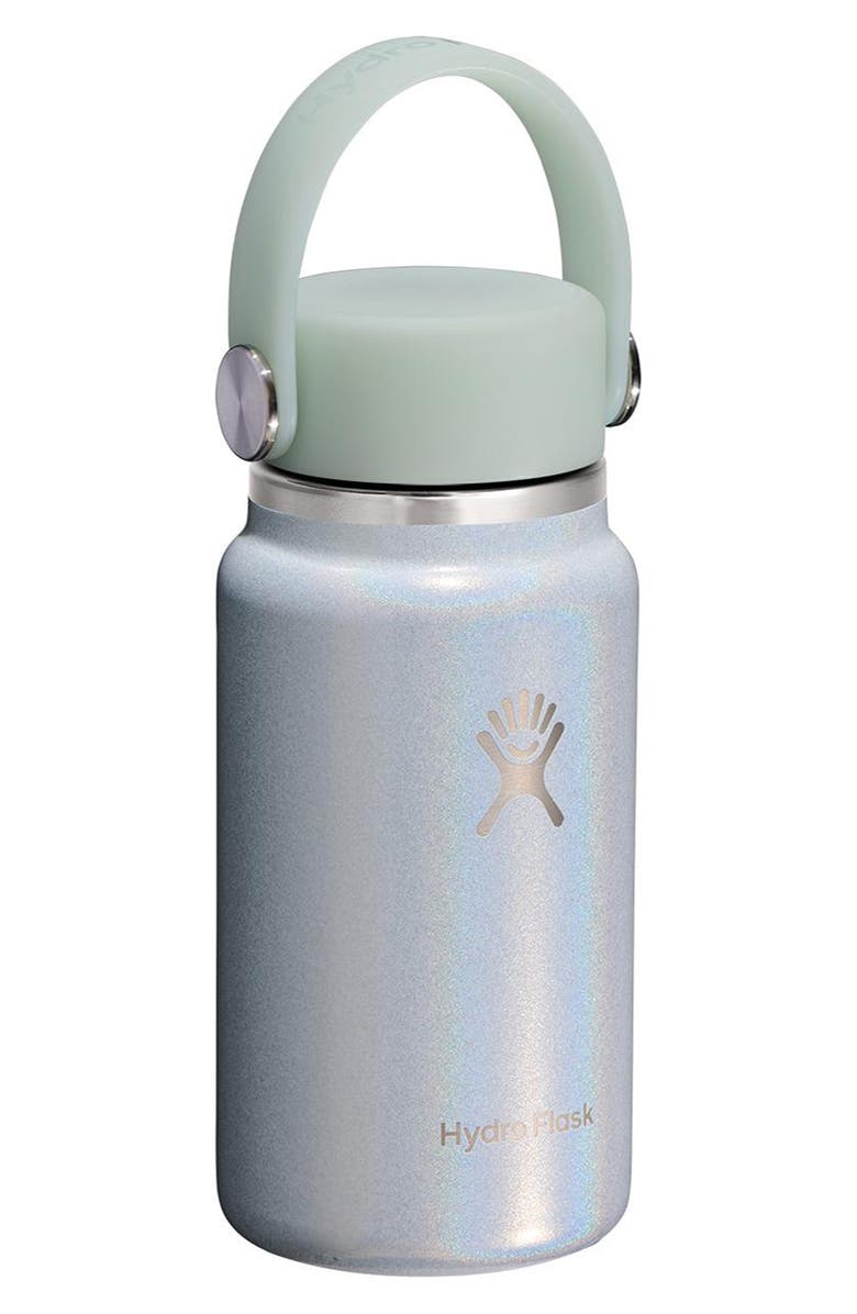 Hydro Flask 6.7-Ounce Micro Hydro Water Bottle, Alternate, color, Glimmer Blue