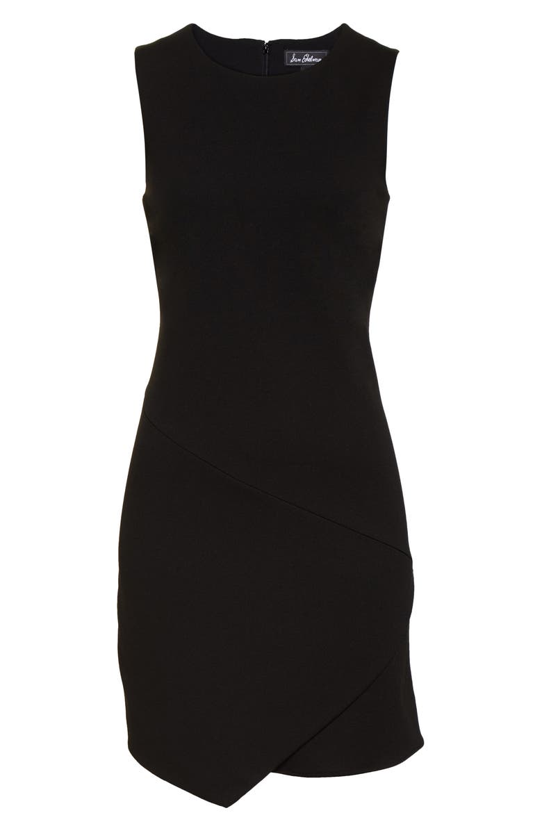 Sam Edelman Asymmetrical Hem Sheath Dress, Alternate, color, 