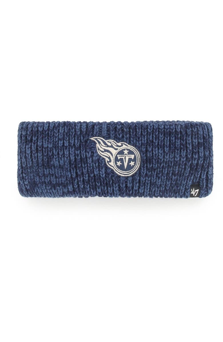 '47 Women's '47 Heathered Navy Tennessee Titans Team Meeko Headband, Main, color, Heather Navy