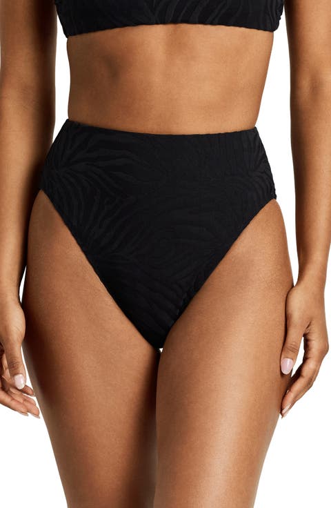 Modern High Waist Bikini Bottoms