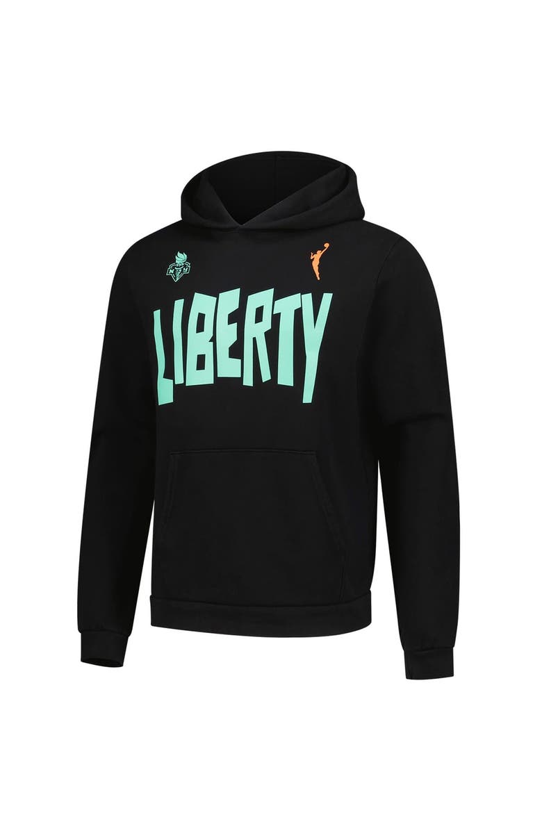 Playa Society Unisex Playa Society Black New York Liberty 1997 WNBA Premium Hoodie, Alternate, color, Black