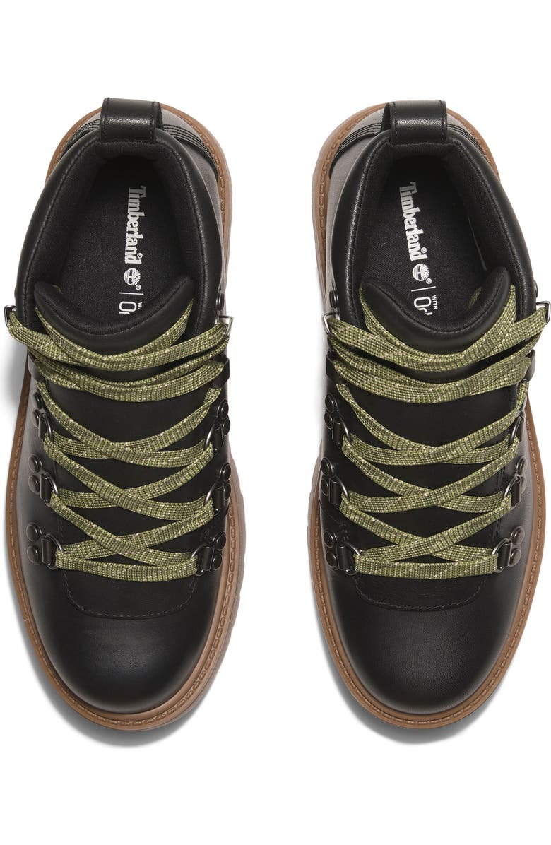 Timberland Stone Street Platform Boot, Alternate, color, Black Full Grain