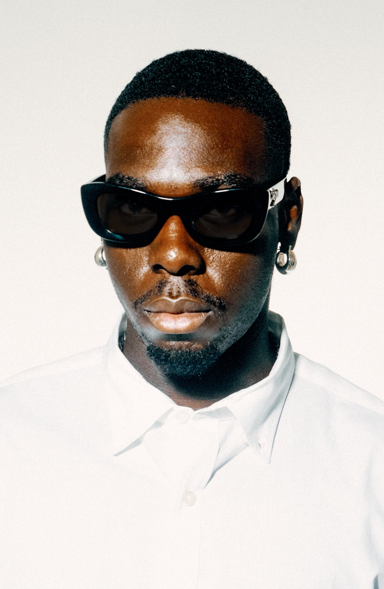 Wisdom Fashion House Frame 630 Glasses, Alternate, color, Black