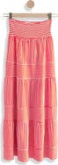 NEXT Stripe Tiered Cotton Maxi Skirt