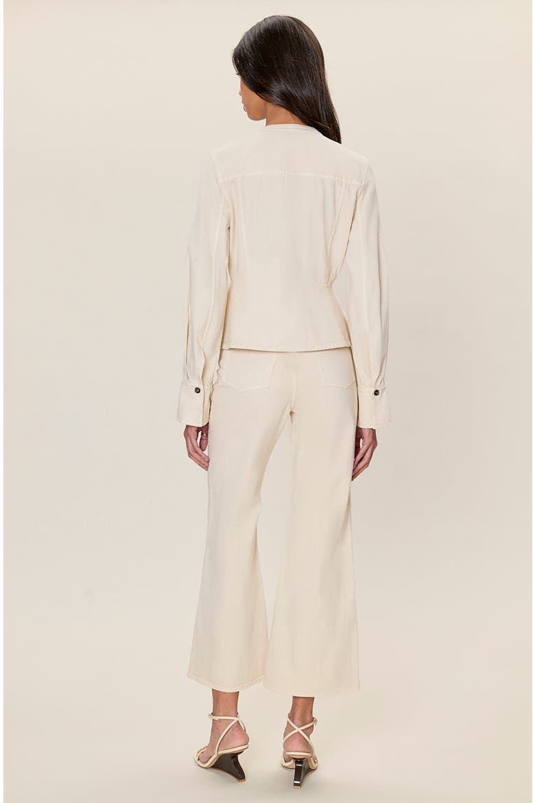 Remi Garment Dyed Jacket, Alternate, color, Ecru