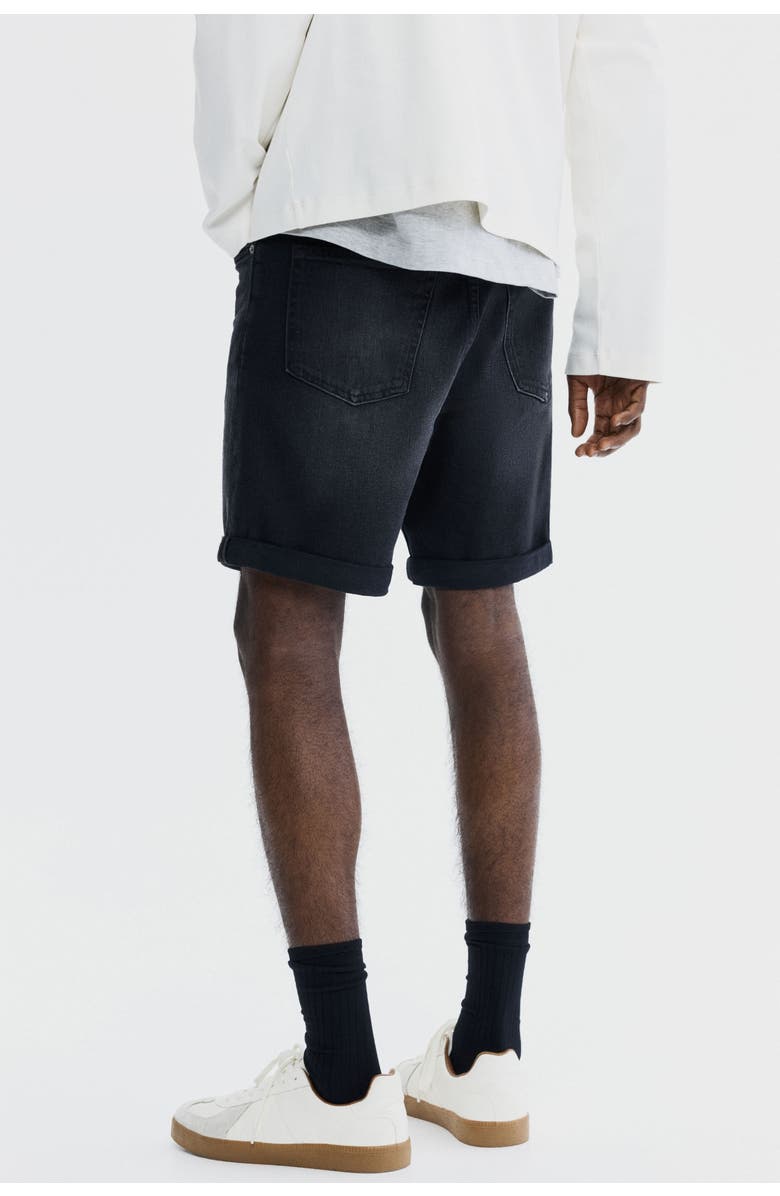 H&M Slim Denim Shorts, Alternate, color, 