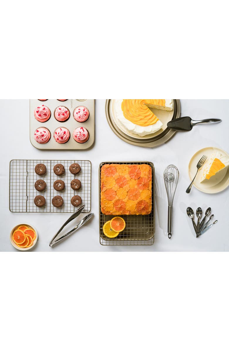 CUISIPRO 12 Inch Tempo Serving Tongs, Stainless Steel, Alternate, color, Silver