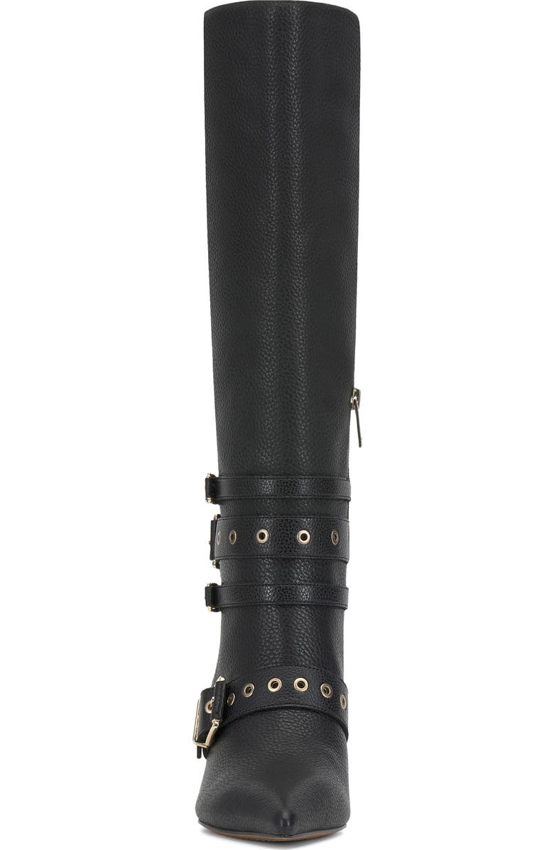 Vince Camuto Tyleen Pointed Toe Knee High Boot, Alternate, color, Black