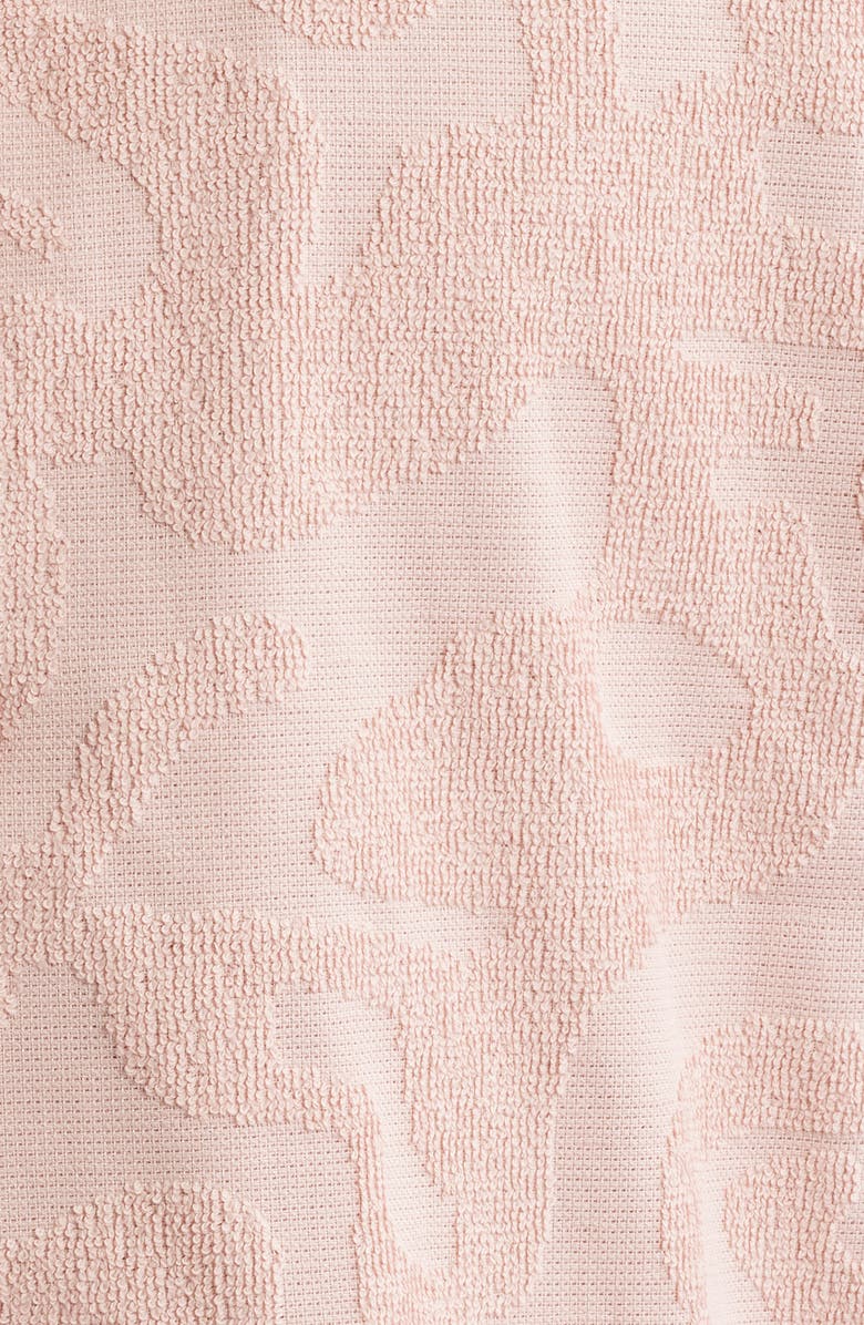 OAS Puzzlotec Texture Terry Cloth Camp Shirt, Alternate, color, Blush