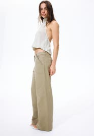 H&M Wide Twill Trousers