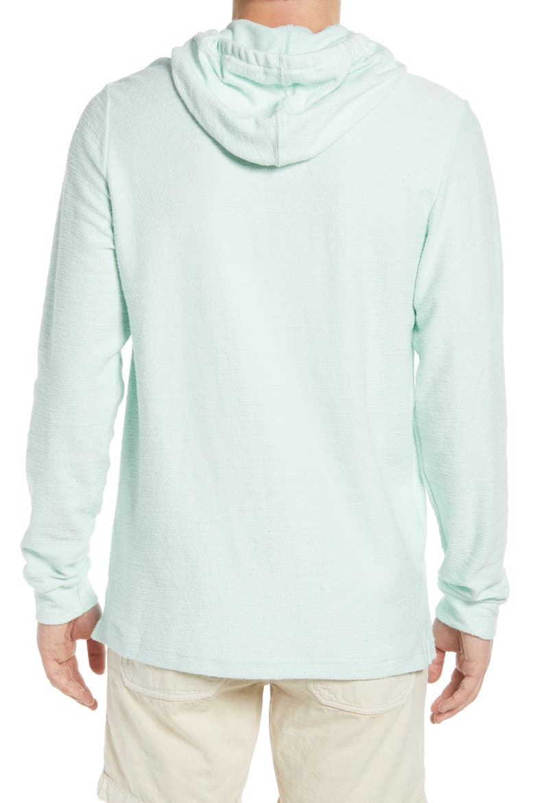 Men's Clayton Classic Fit Beach Hoodie, Alternate, color, FAIR AQUA