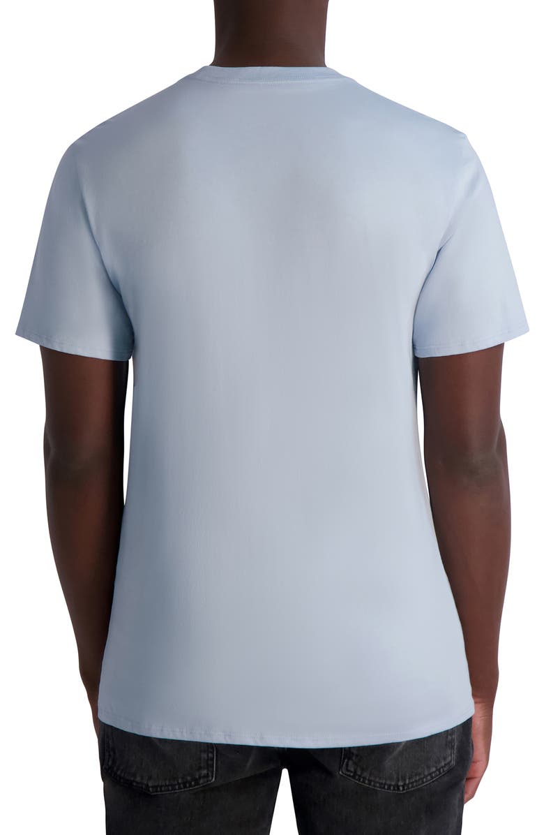 KARL LAGERFELD PARIS Flat Head Karl Logo Graphic T-Shirt, Alternate, color,