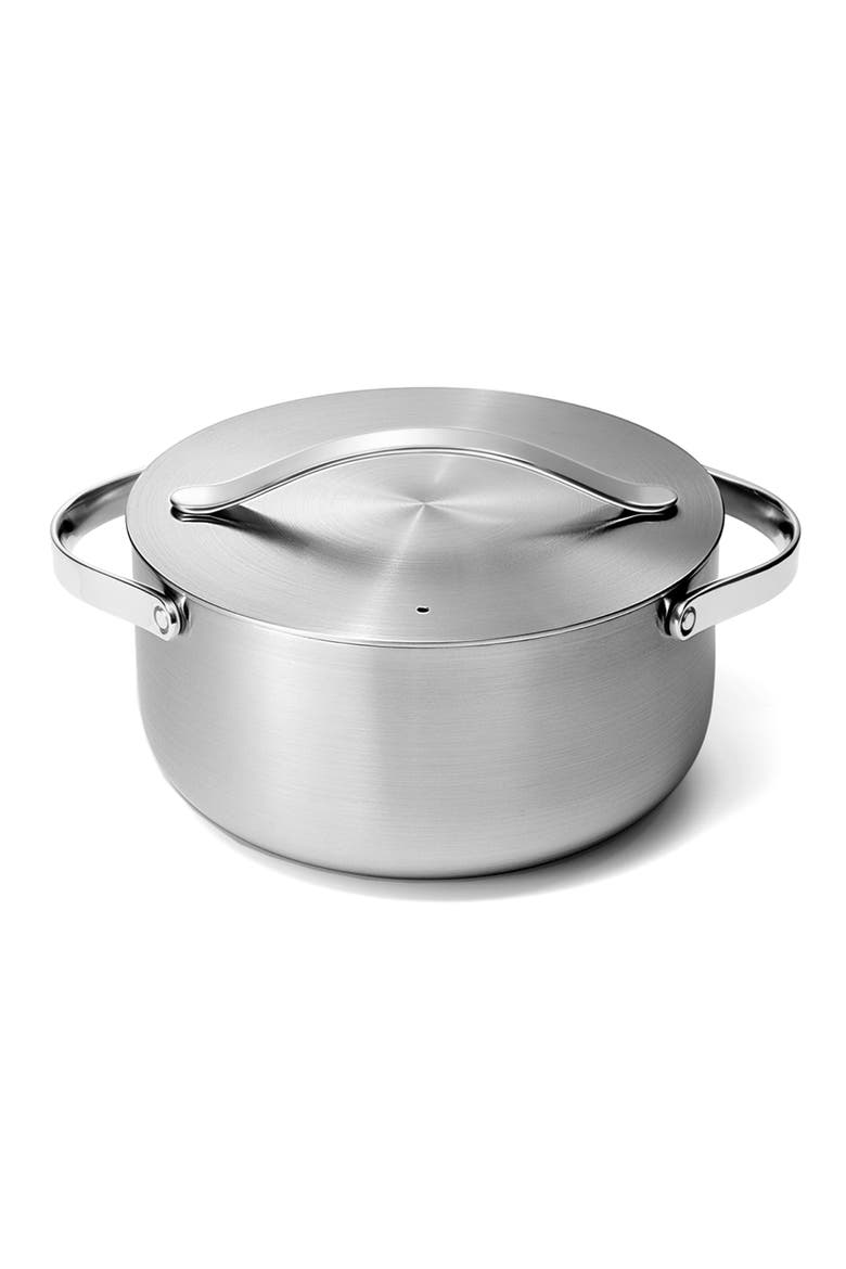 6.5-Quart Stainless Steel Dutch Oven, Main, color, STAINLESS STEEL
