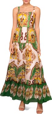 MELLODAY Tiered Maxi Dress