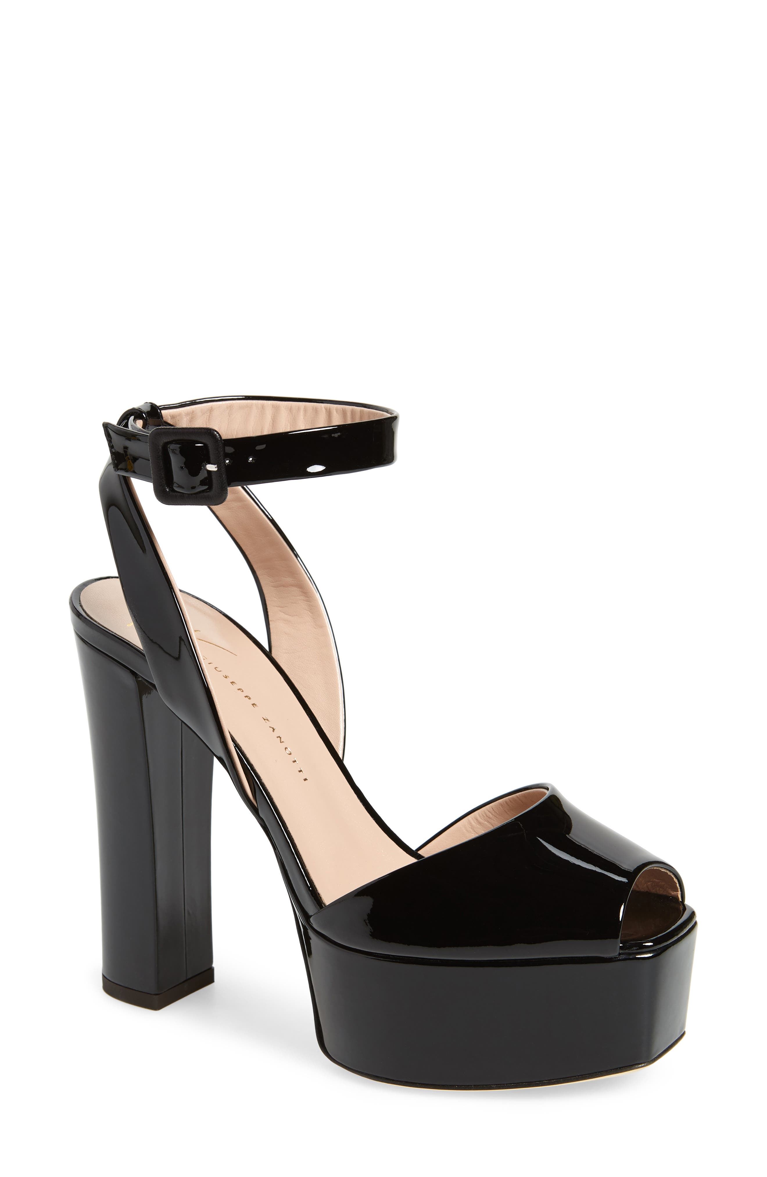 Giuseppe Zanotti Lavinia Platform Sandal, Main, color, 
