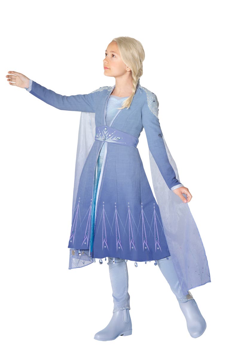 A Leading Role x Disney Kids' Frozen II Premium Edition Elsa Costume, Alternate, color,