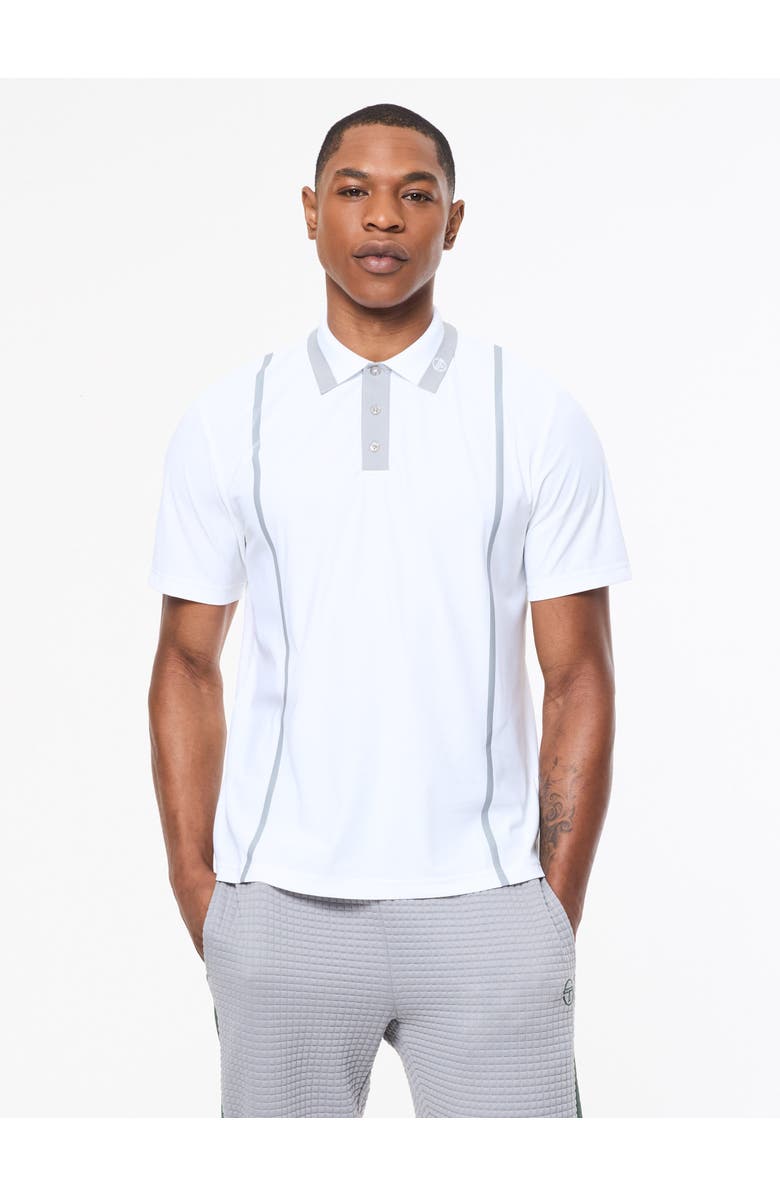Sergio Tacchini Campo Court Polo, Main, color, Brilliant White