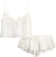SKIMS Romance Silk Cami & Shorts Set