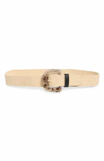 Resin Buckle Stretch Woven Belt
