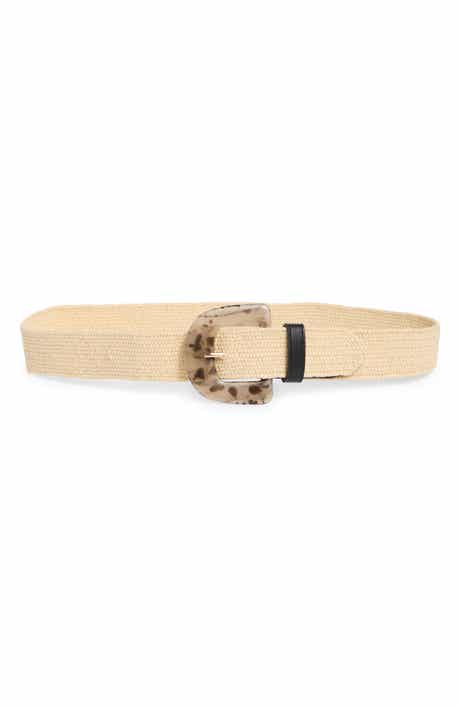 Resin Buckle Stretch Woven Belt