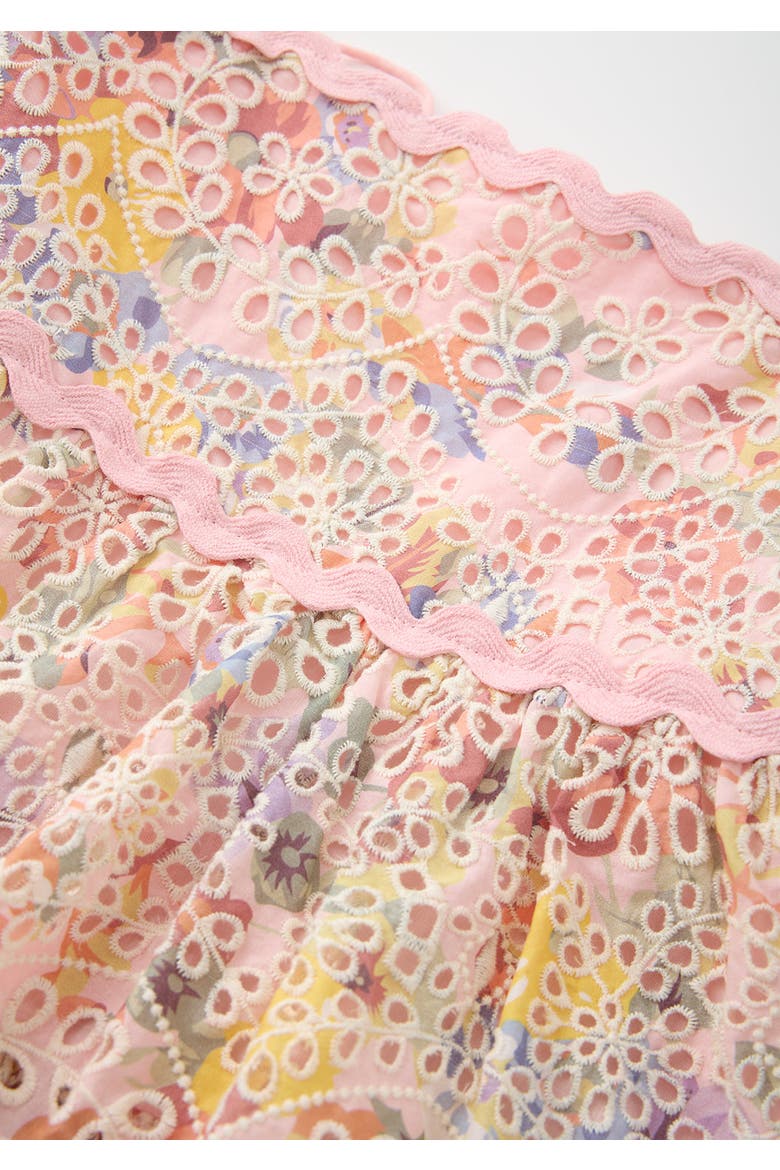 Alanna Frill Embroidered Maxi Dress, Alternate, color, Multi